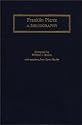 Franklin Pierce: A Bibliography (Bibliographies of the Presidents of the United States)