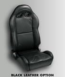 Corbeau (L20001) VX2000 Seats - Black Leather