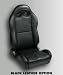 Corbeau (L20001) VX2000 Seats - Black Leather