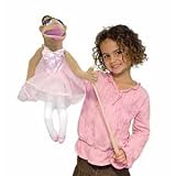 Melissa & Doug Deluxe Full-Body Ballerina Puppet