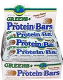 Greens+ Protein Bar (Peanut Butter/Chocolate) by Greens Plus (12 Bars - Case)