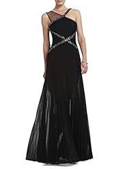 V-neck Striped Print Cocktail Short Lace Sequined Chiffon/Polyester/Spandex Evening Dress/Prom Dress/Wedding Party Dress 