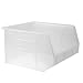 Akro-Mils 30270 Plastic Storage Stacking AkroBin, 18-Inch by 16-Inch by 11-Inch, Semi-Clear, Case of 3