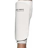 White Cloth Shin Pads