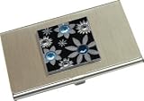Black Gem Garden Business Card Holder / Case