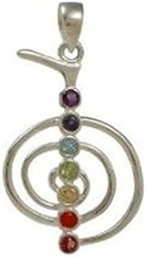 Cho Ku Rei REIKI Chakra Silver Pendant