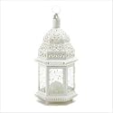 White Moroccan Lantern