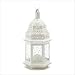 Mid White Moroccan Lantern
