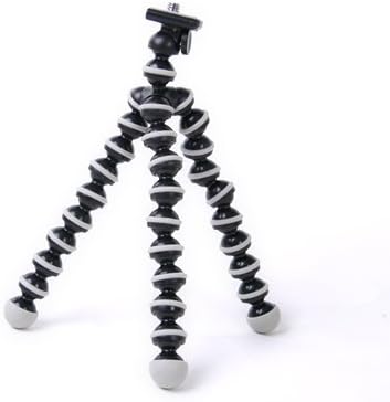 Misafes Black and White Flexpod Flexible Tripod Stand Mount for Camera and phone