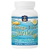 Nordic Naturals - Omega 3-6-9 Junior Lemon, 180 softgels