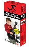 J. Reynolds LP Style Mini Electric Guitar Package, Sparkle Blue