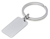 Sterling Silver Key Holder w/Engraved Design