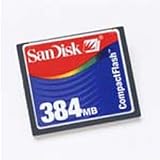 SanDisk SDCFB-384-801 384MBコンパクトフラッシュカードの画像