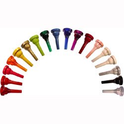 Kelly Mouthpieces Large Shank 5G Trombone Mouthpiece Jet Black (Jet Black)