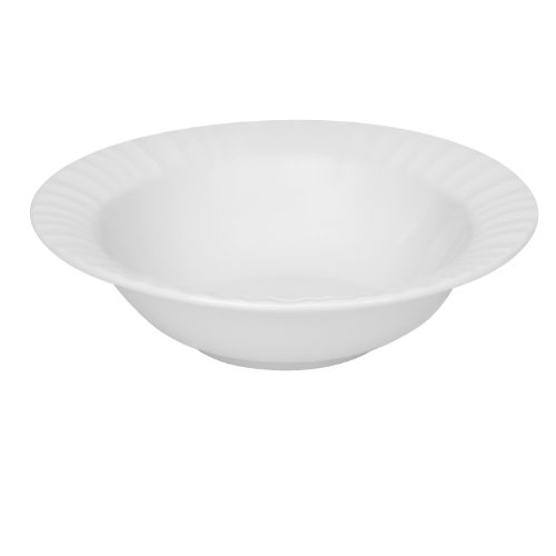Corningware French White 8Inch Rimmed SoupCereal Bowl Good Choice! Tabletop Bowls