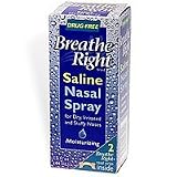 Breathe Right Saline Nasal Spray,1.5 Ounces