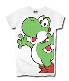 Super Mario Pop Yoshi girls junior T-shirt Tee