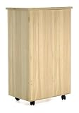 Ewins 8 Drawer Hobby, Craft, or Storage Mobile Pine Tower Cart - Office Storage