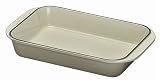 Le Creuset Cast Iron Rectangular Dish, Almond, 30 cm