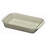 Le Creuset Enameled Cast-Iron 8-by-11-3/4-Inch Rectangular Roaster, Dune