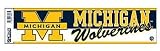 Michigan Wolverines NCAA Bumper Strips