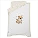 LivingTextilesBaby 9609957U Zooluland Waffle Cradle / Stroller Blanket