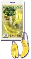 Cal Exotics / Swedish Erotica Exotic Fruit Dual Banana Bullet Multi-Speed Vibrator