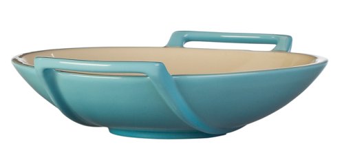 Le Creuset Stoneware Wok Dish-Caribbean