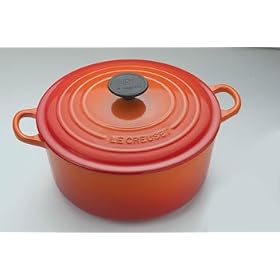 Le Creuset Cast Iron Round Casserole, Volcanic, 18 cm