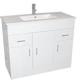 Turin 900mm Bathroom Vanity Unit
