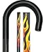 House Flame Carbon Fiber Tourist Cane Walking Cane