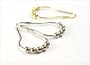 Shower Curtain Rings - Set of 12 - Satin Nickel