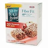 31BRNacPVkL. SL160  South Beach Living Fiber Fit Bars, Apple Cinnamon 6 bars