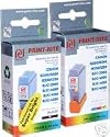 10 Canon Compatible Ink Cartridges BCI 24 BCI 21
