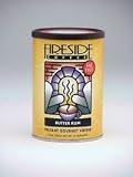 Fireside Gourmet Fat Free Butter Rum Instant Flavored Coffee