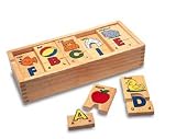 A-B-C PUZZLE BLOCKS WOODSHOP TOYS