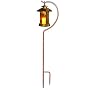 Mr. Light Copper Plated Stainless Steel Lantern with Shepherd's Hook