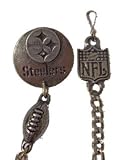 MOTOROLA OFFICIAL NFL CELL PHONE / PAGER TEAM CHAIN - PITTSBURGH STEELERS