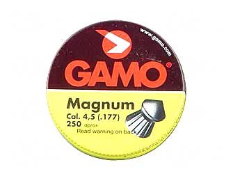 Gamo Magnum .177 Cal, 7.87 Grains, Pointed, 250/Tin