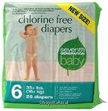 Diapers, Stage 6 (35+ lbs), Chlorine Free, 26 ct.