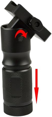 A.P.S.G. Aluminum Foldable 3 Position Holding System with Storage for Batteries