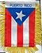 Rear View Mirror Flag (Puerto Rico)