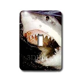 Sharks - Great White - Light Switch Covers - single toggle switch