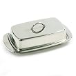 Norpro 18/10 Stainless Steel Butter Dish Set NEW