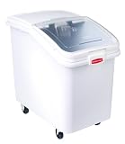 Rubbermaid Commercial Products FG360388WHT Prosave Ingredient Bin With 32-Ounce Scoop Rubbermaid Commercial Products FG360388WHT Prosave Ingredient Bin With 32-Ounce Scoop