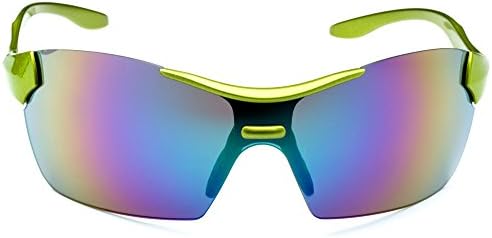 Pearl Green Frame/ Grey Multicolored Mirror Lens