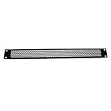 Produkt-Bild: ah 19" Parts 87221VR U-Entl&uuml;ftungsblende 1 HE Stahl