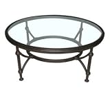 Caluco Santorini Round Patio Coffee Table - B0017JYMZW