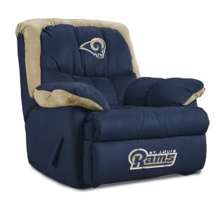 Home Team NFL St. Louis Rams Home Team Recliner