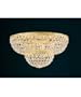 Schonbek Worldwide 1568-40A 9 Light Empire Petite Crystal Flush